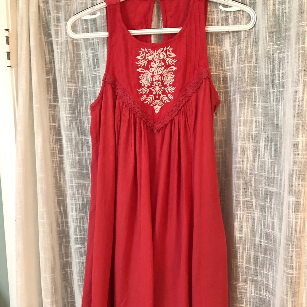 Hollister floral lace dress